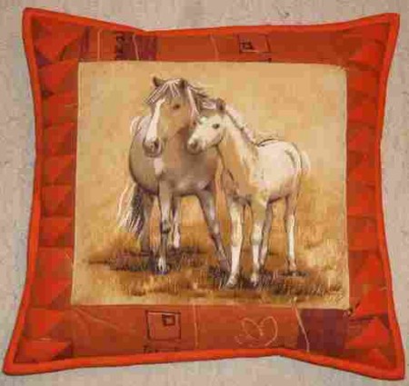 9 polštář patchwork