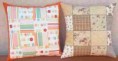 8 polštář patchwork - set