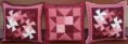 5 polštář patchwork - set